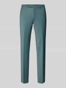 Regular fit pantalon met persplooien, model 'MONOPOLI'