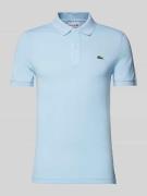 Slim fit poloshirt met labelbadge, model 'CORE'