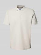 Regular fit poloshirt met korte knoopsluiting