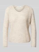 Gebreide pullover met structuurmotief, model 'FRESIS'