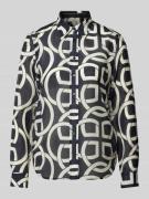 Regular fit overhemdblouse met manchetten