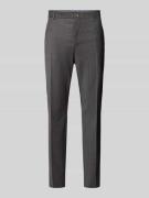 Slim fit broek met persplooien