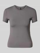 T-shirt met ronde hals, model 'LEA'