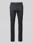 Slim fit chino met achterzakken