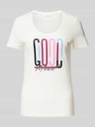 T-shirt met statementprint