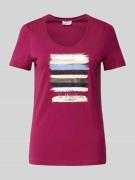 T-shirt met statementprint