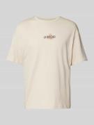 T-shirt met labelprint, model 'PRAIA'