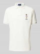 Poloshirt met labelstitching