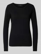 Regular fit gebreide pullover met ronde hals, model 'CARE STRUCTURE'