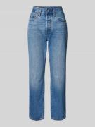 Tapered fit jeans met verkort model, model '501 CROP'