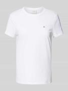 T-shirt met ronde hals