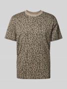 T-shirt met dierenprint, model 'Curtis'