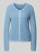 Gebreide cardigan met ronde hals