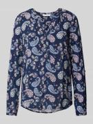 Blouse van viscose met paisleymotief