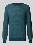 Gebreide pullover met ronde hals