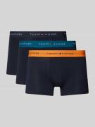 Boxershort met elastische band met logo in een set van 3 stuks