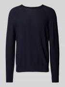 Gebreide pullover met ronde hals, model 'FOSOP'