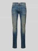 Slim fit jeans in 5-pocketmodel, model 'ANBASS'