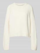 Gebreide pullover met ronde hals, model 'DILIRIAA'