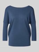 Gebreide pullover met ronde hals, model 'JONE'