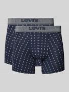 Boxershort met elastische logo in band in een set van 2 stuks