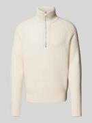 Gebreide pullover met labeldetail, model 'Ebrezzo'