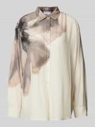 Overhemdblouse met knoopsluiting