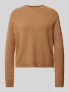 Gebreide pullover van alpacamix met ronde hals