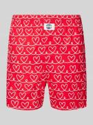 Boxershort met labeldetail, model 'Herzen'