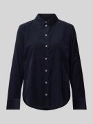 Regular fit overhemdblouse van fijne corduroy