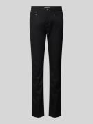 Slim fit broek met steekzakken