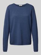 Gebreide pullover met ribboorden, model 'Dodo'