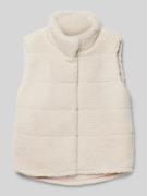 Regular fit gilet van teddybont, model 'SANDRA'