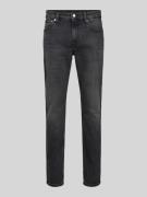 Slim tapered fit jeans in 5-pocketmodel