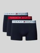 Boxershort met band met label in een set van 3 stuks