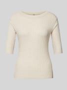 Gebreide pullover met 1/2-mouwen, model 'FETIMA'