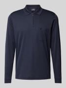 Regular fit poloshirt met borstzak