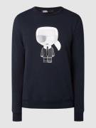 Sweatshirt met Karl-print