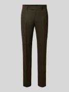 Regular fit pantalon met persplooien, model 'Tenuta'