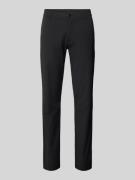 Slim fit pantalon met