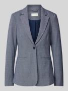 Regular fit blazer met reverskraag