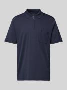 Regular fit poloshirt met borstzak