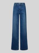 Loose fit jeans met knoop- en ritssluiting, model 'Carie'