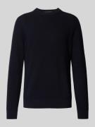 Gebreide pullover met labeldetail, model 'ROY'