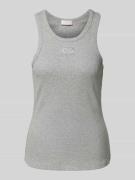 Tanktop met labelstitching