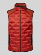 Bodywarmer met opstaande kraag