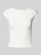 T-shirt met ronde hals