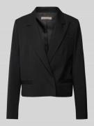 Blazer met viscose en reverskraag