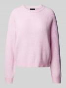 Relaxed fit pullover met ronde hals, model 'OLLA'