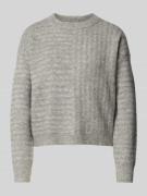 Regular fit gebreide pullover met streepmotief, model 'URANUS'